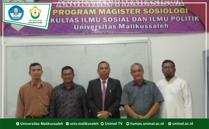 Ketua IKA UTU Arhammar Ridha Raih Gelar Magister Sosiologi